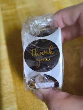Roll Of 500 Thank You Stickers
